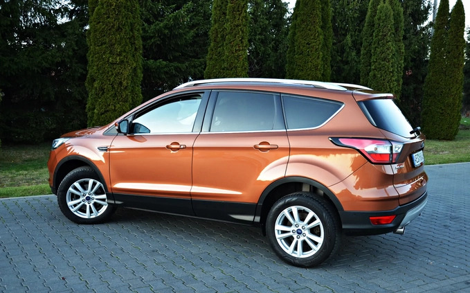 Ford Kuga cena 73900 przebieg: 86000, rok produkcji 2017 z Chodzież małe 781